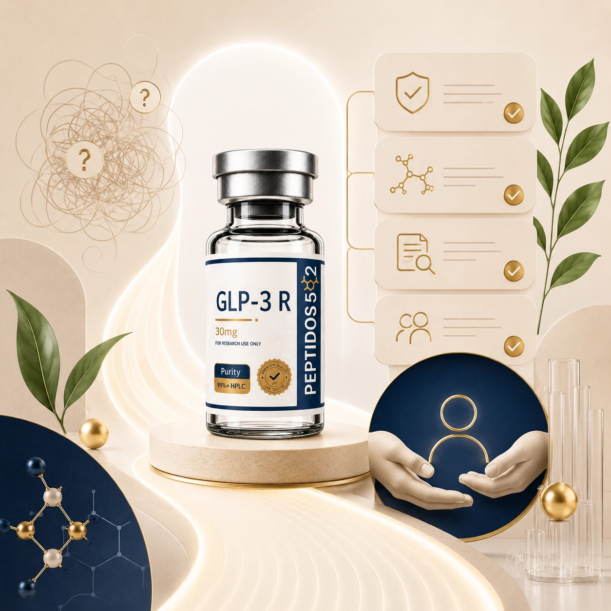 Identidad visual y atención de Peptidos502